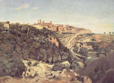 Jean Baptiste Camille  Corot Volterra (mk11)